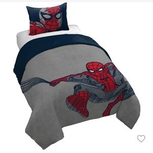 Saturday Park Spiderman Twin Duvet and Sham